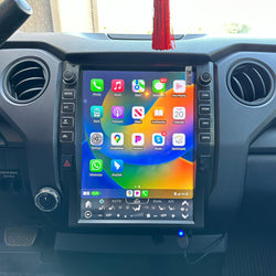 [ New ] 13” Android 13 Vertical Screen Navigation Radio for Toyota Tundra 2014 - 2021