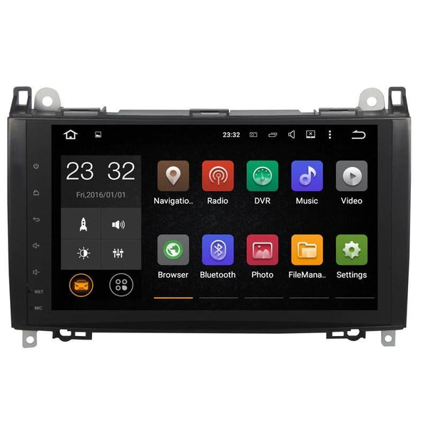 9" Octa-Core Android Navigation Radio for Mercedes-Benz A-class B-class Sprinter 2006 - 2012