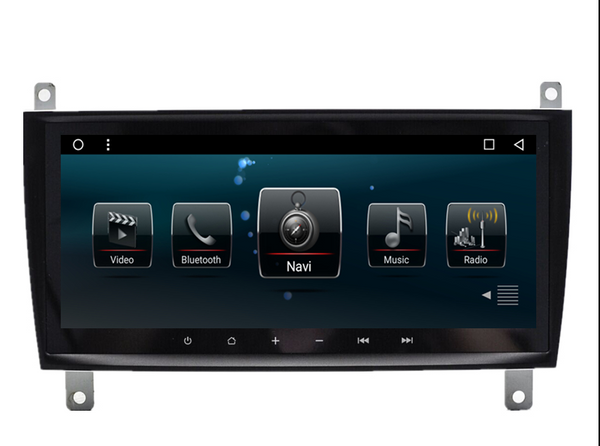 8.8" Octa-core Metal Trim Android Navigation Radio for Mercedes Benz C CLK W203 C200 C230 C320 CLK350