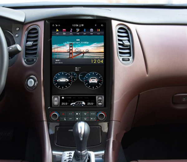 [ PX6 SIX-CORE ] 12.1" Vertical Screen Android 9 Fast boot Navigatio Receiver for Infiniti QX50 2010 - 2017