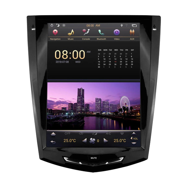 [PX6 SIX-CORE] 10.4" Gen 4 Android 13 Fast Boot Vertical Screen Navi Radio for Cadillac ATS CTS XTS SRX Escalade 2014 - 2019